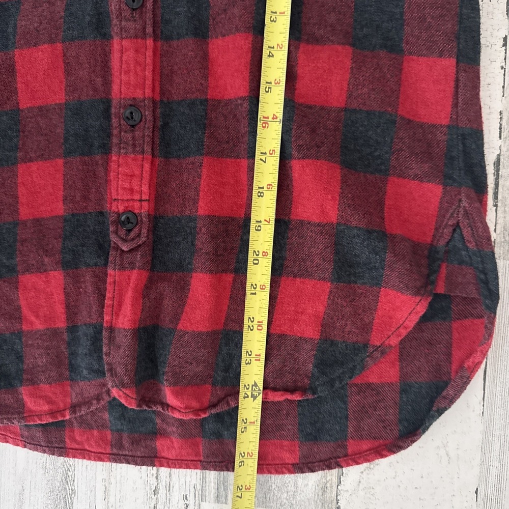 Madewell Flannel Cargo Workshirt in Buffalo Check Women's Size XS - Picture 7 of 8
